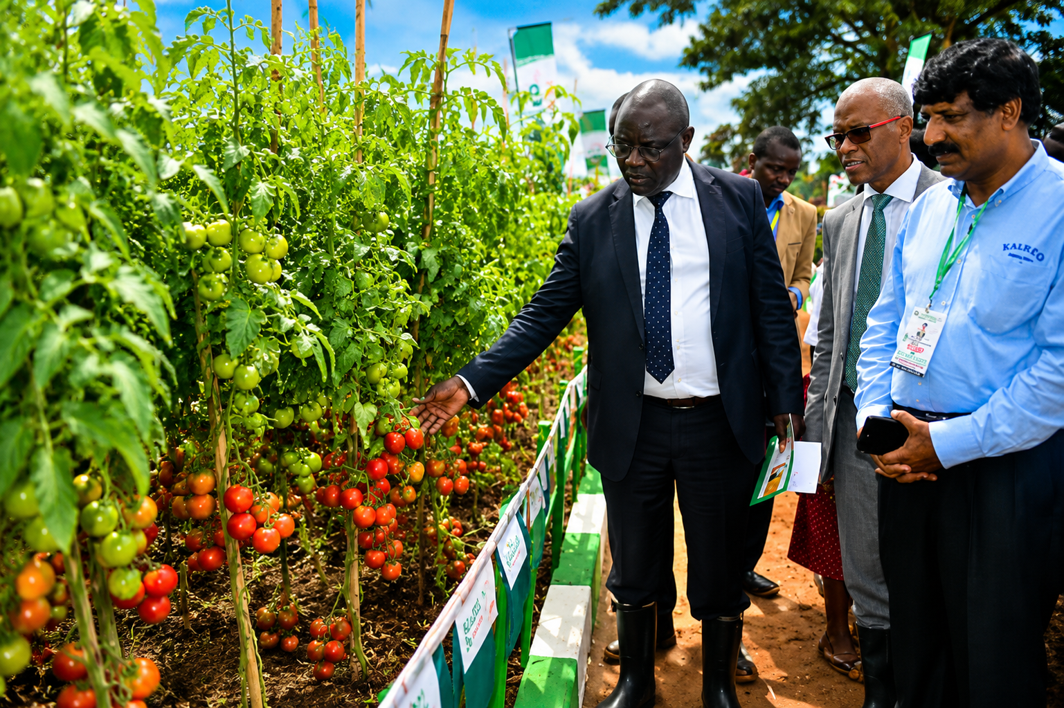Sustainable farming showcase